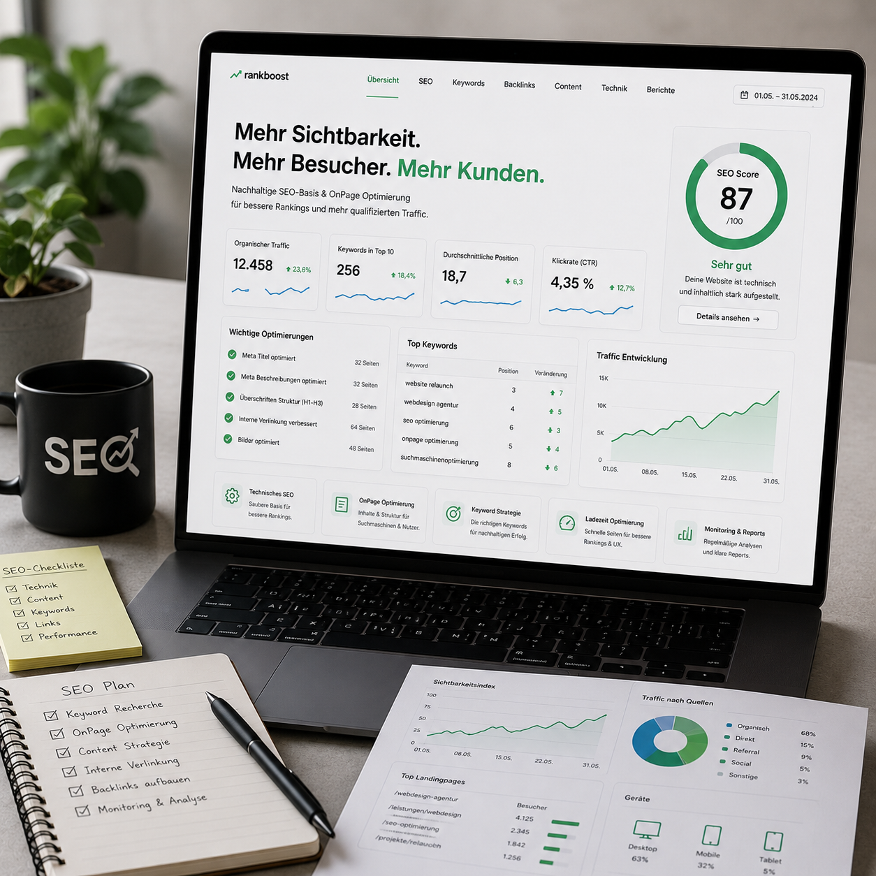 SEO-basis & OnPage Optimierung